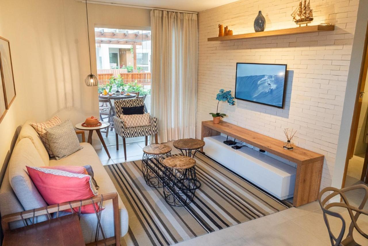 Porto Smeralda Guarajuba 100m praia Aparthotel Bagian luar foto